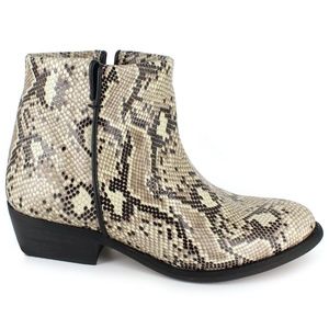 NEW ZiGi Soho | Snake Lissa Ankle Leather Booties
